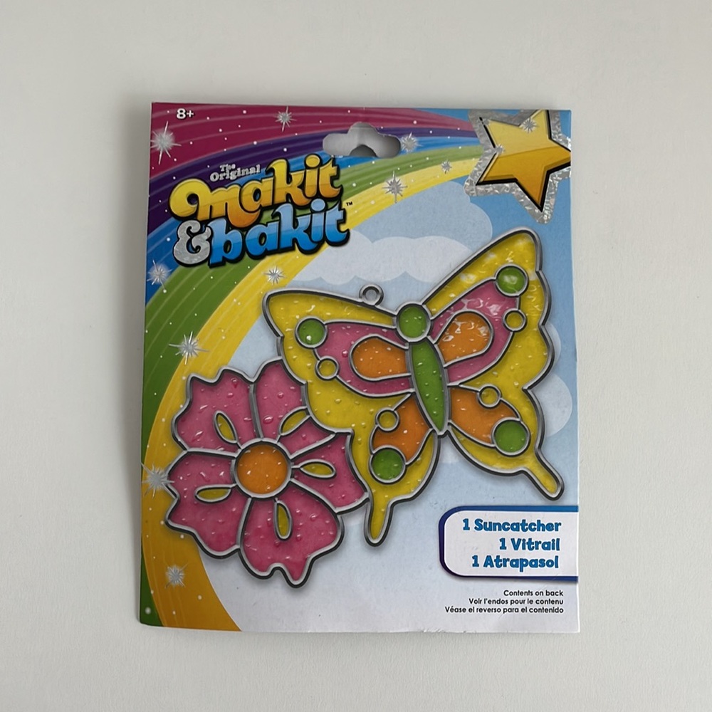 Stained Glass Activity Craft - The Original Makit & Bakit Suncatcher Beads - Picture 2 of 4